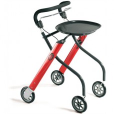 Let's Go Indoor Rollator Rood/Antraciet